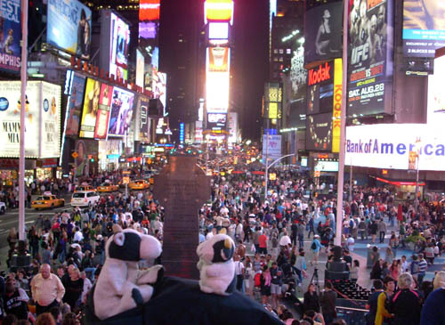 time square night